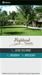 Mobile Screenshot of highlandwoodsaz.com